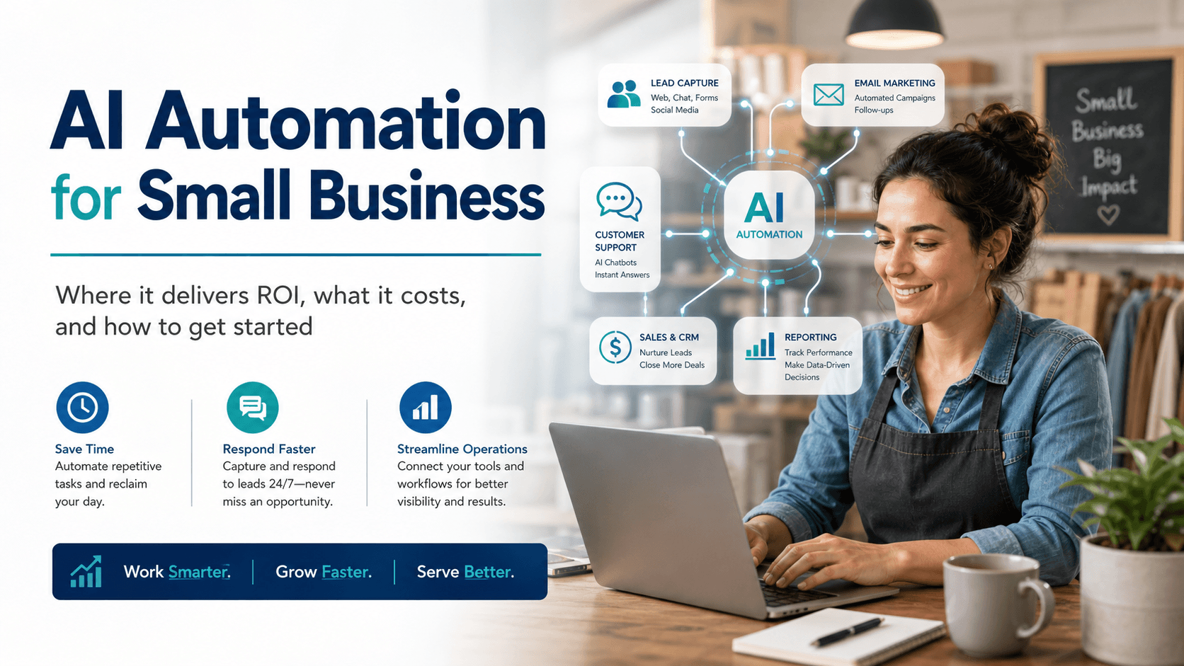 AI Automation for Small Business: Where It Works, What It Costs, and How to Start